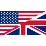US UK Flag