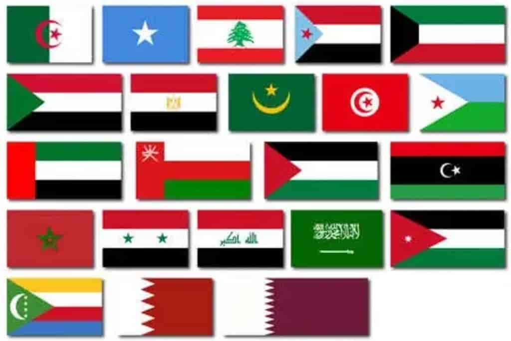 banderas paises arabes